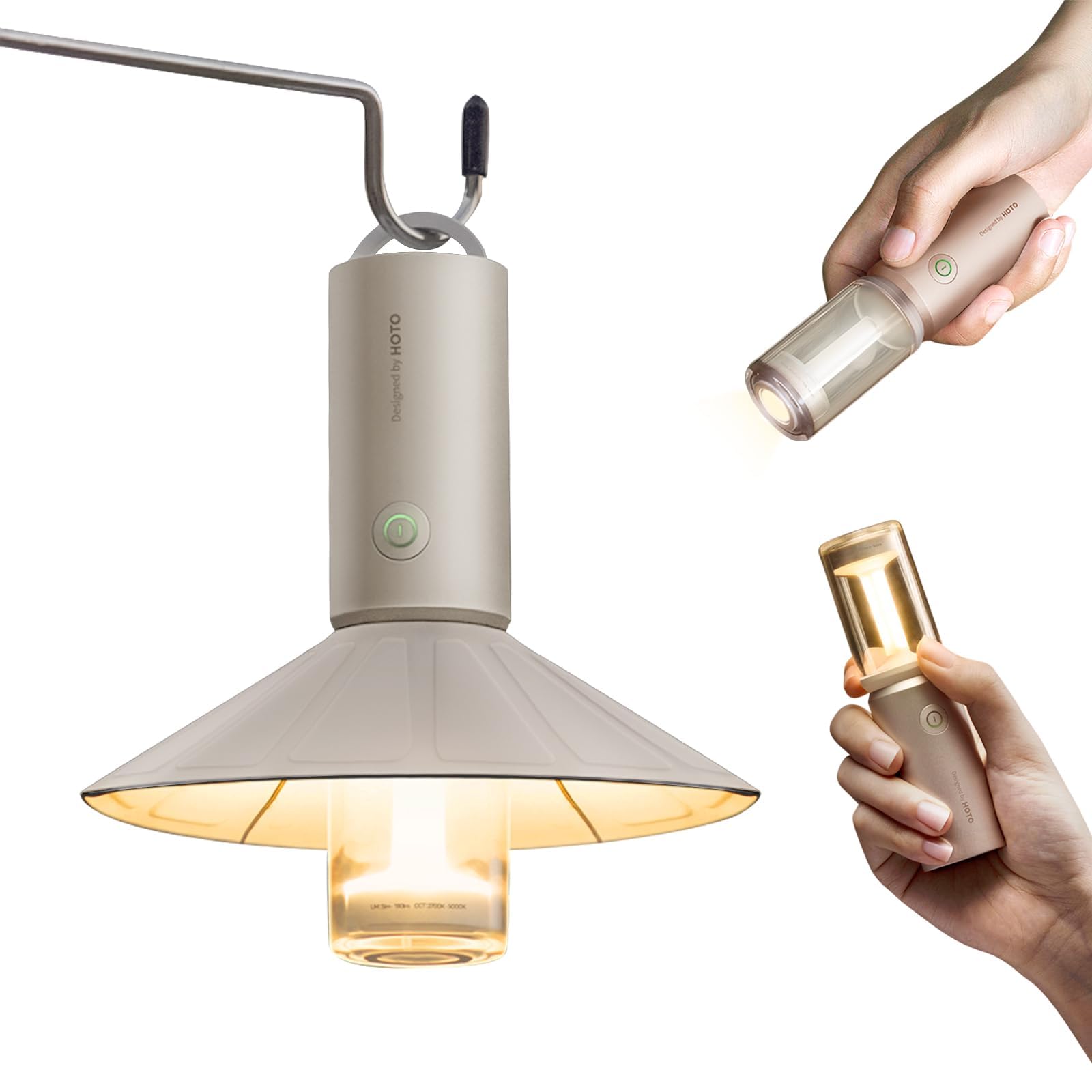 Torcia Lanterna da Campeggio USB-C Ricaricabile