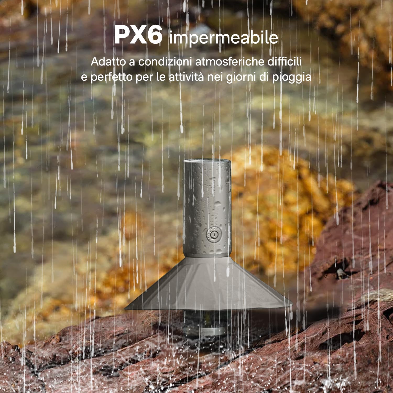 Torcia Lanterna da Campeggio USB-C Ricaricabile - immagine 4