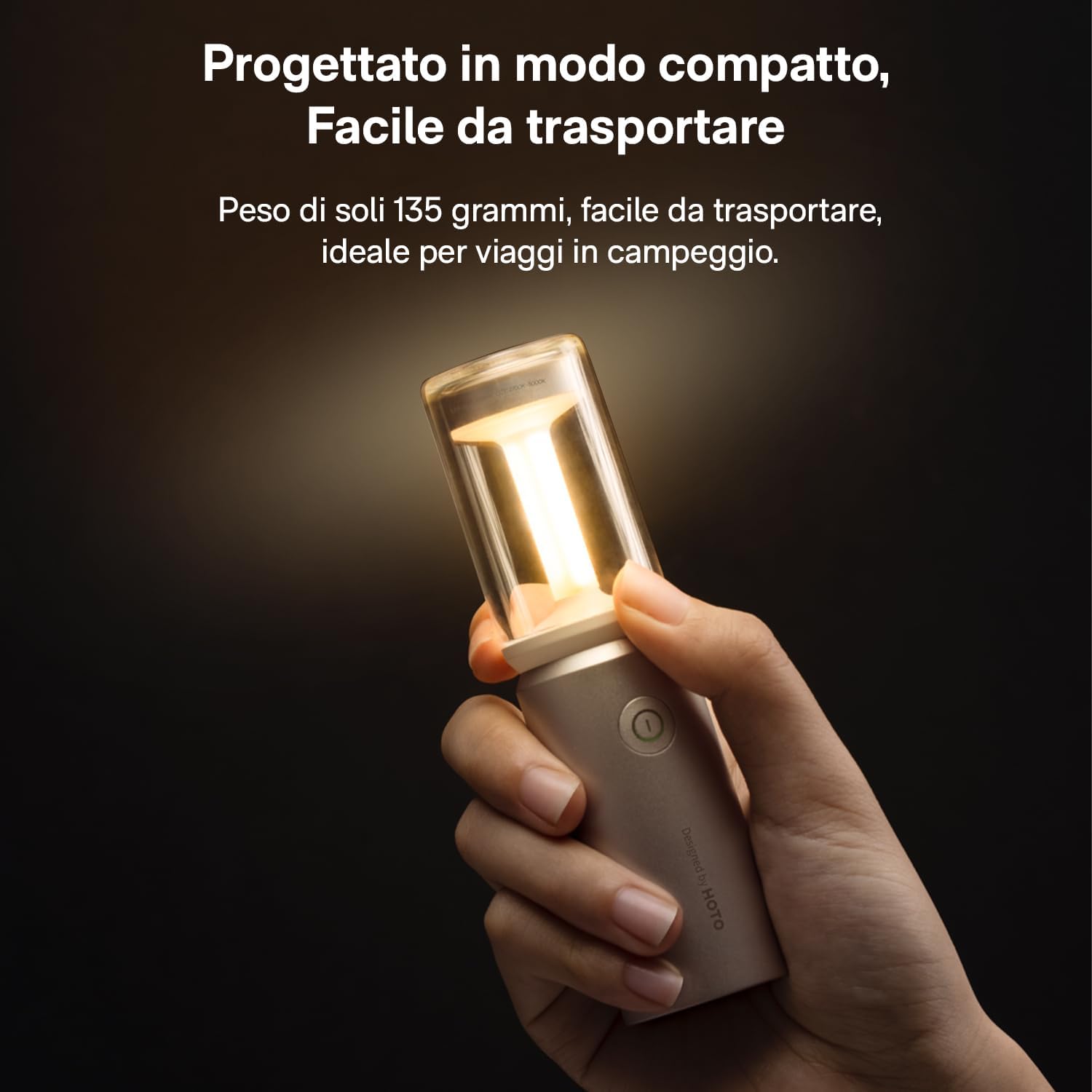 Torcia Lanterna da Campeggio USB-C Ricaricabile - immagine 5