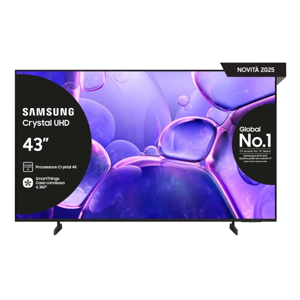 Samsung Crystal UHD 4K Smart TV 43'' UE43U8090FUXZT