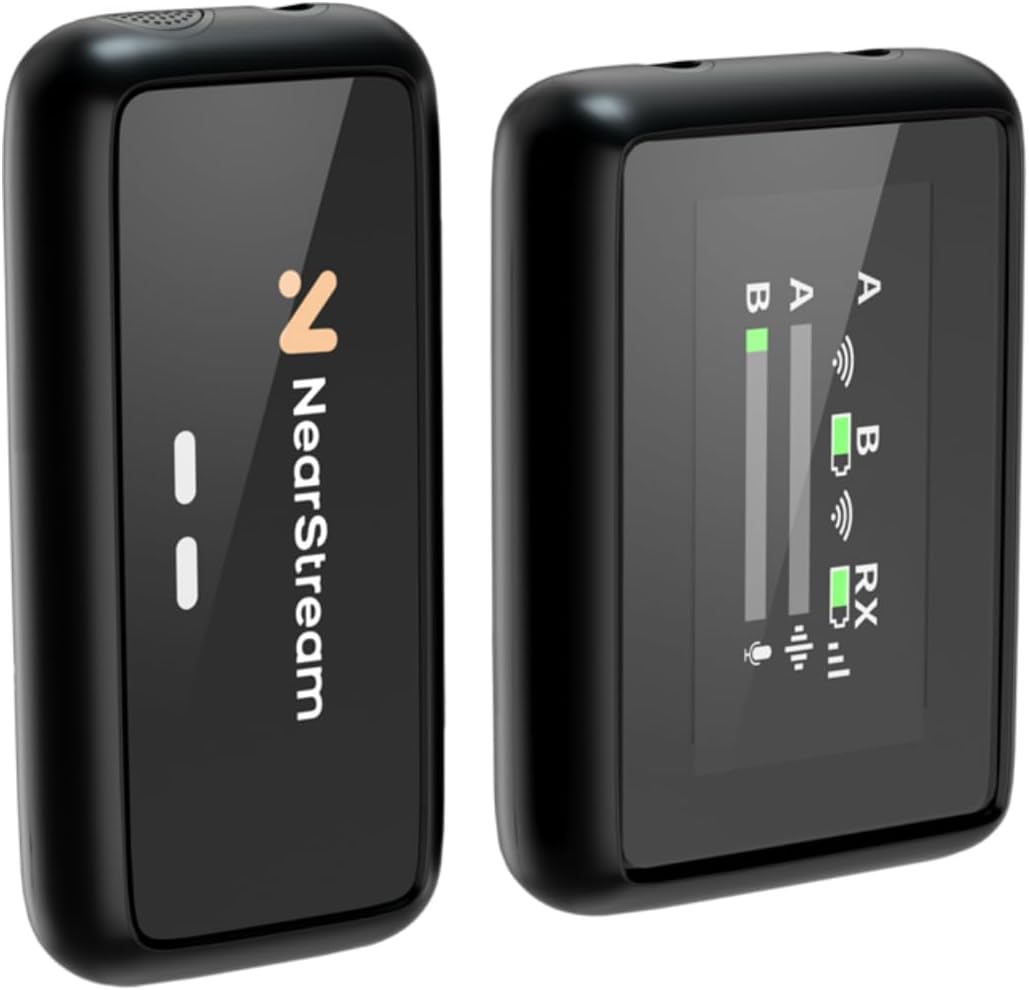 Nearstream Microfono Lavalier Wireless ENC 200m - immagine 1