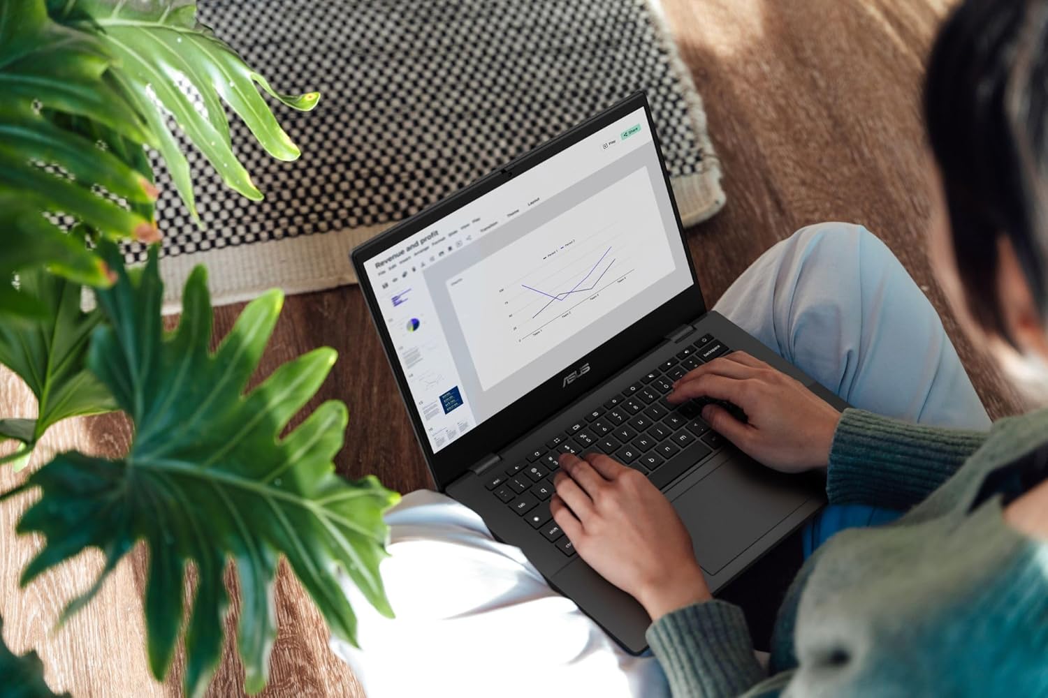 Asus Chromebook CM1402CM2A - Notebook 14" Anti-glare - immagine 6