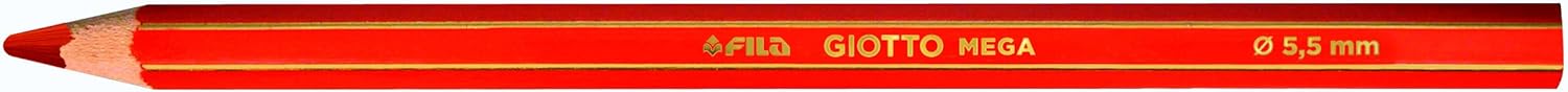 Giotto Mega - Astuccio 12 Matite Colorate 5.5 mm - immagine 2