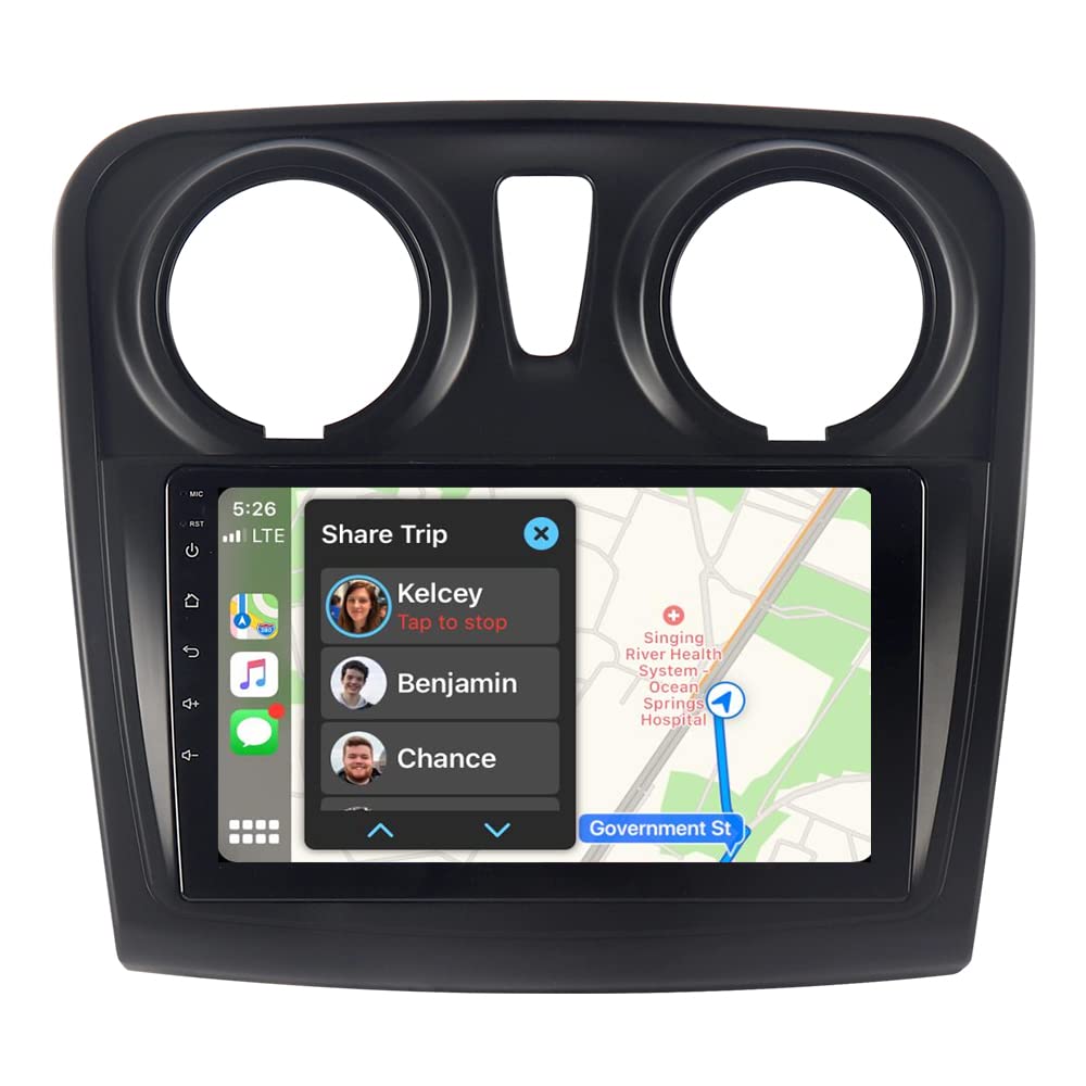 Autoradio Android 14 9" 2+64GB con Navigatore GPS