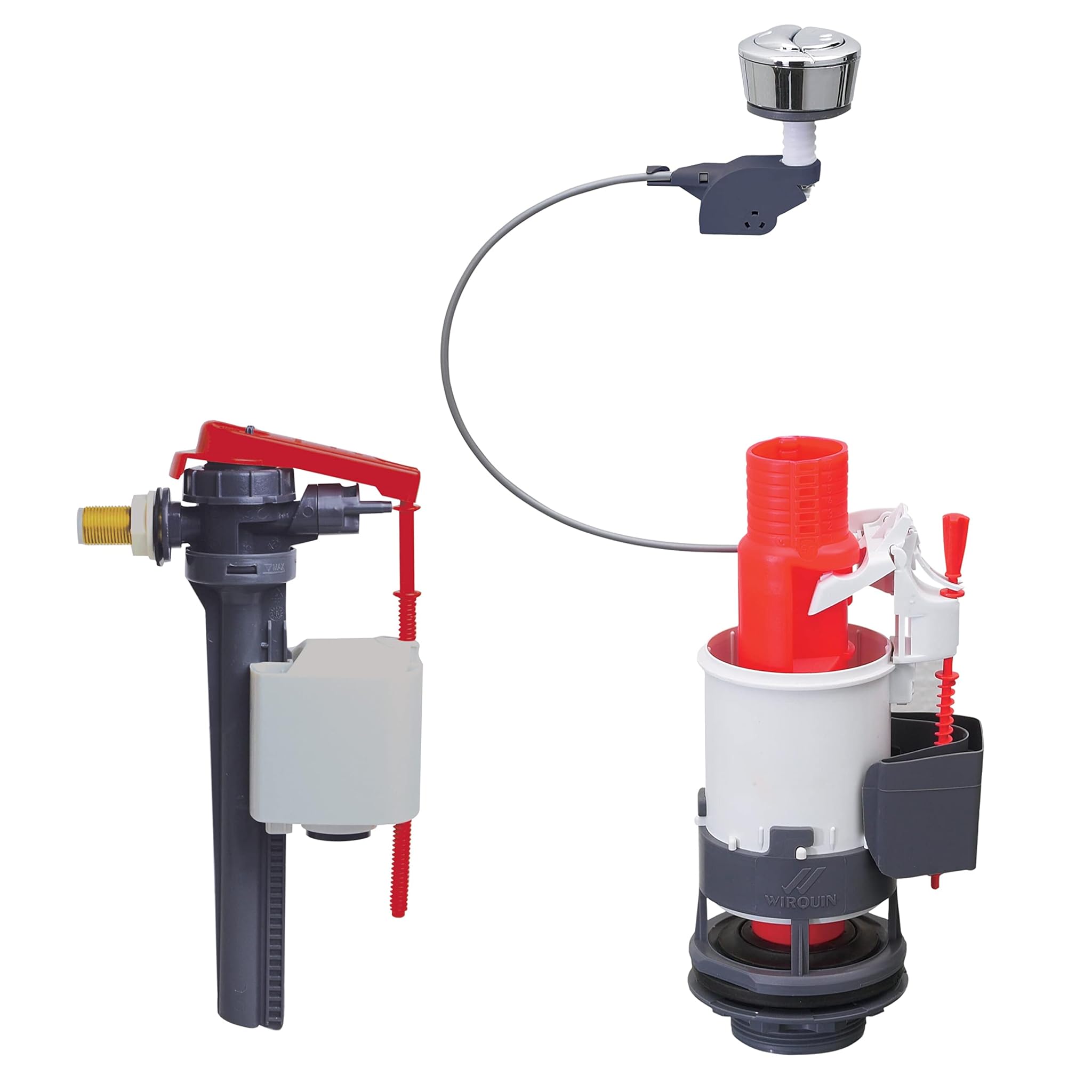 Wirquin 14460001 - Meccanismo di scarico a tirante e a cavo