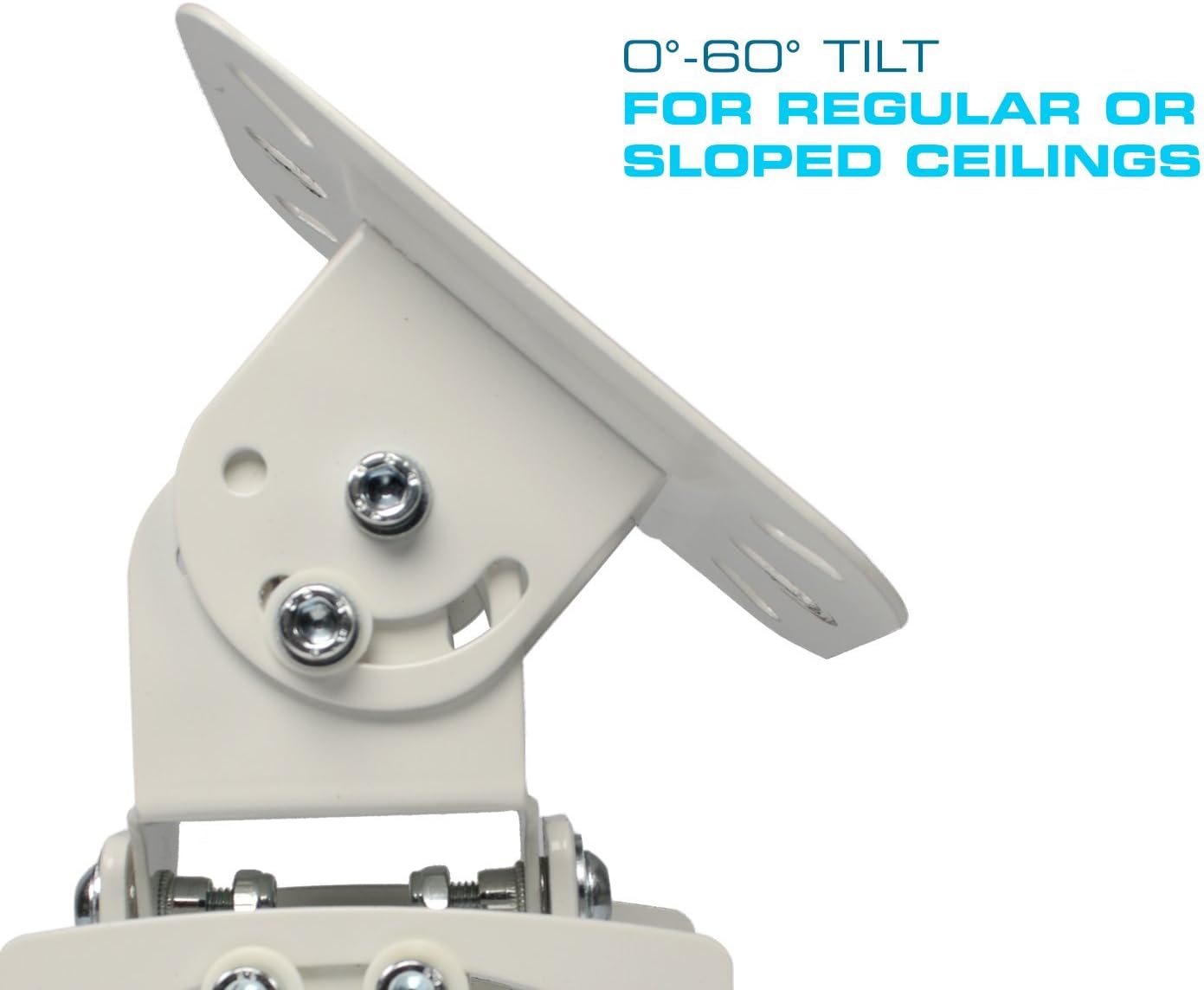 Qualgear Kit Montaggio Soffitto Proiettore con Cavo HDMI 15,2m - immagine 3