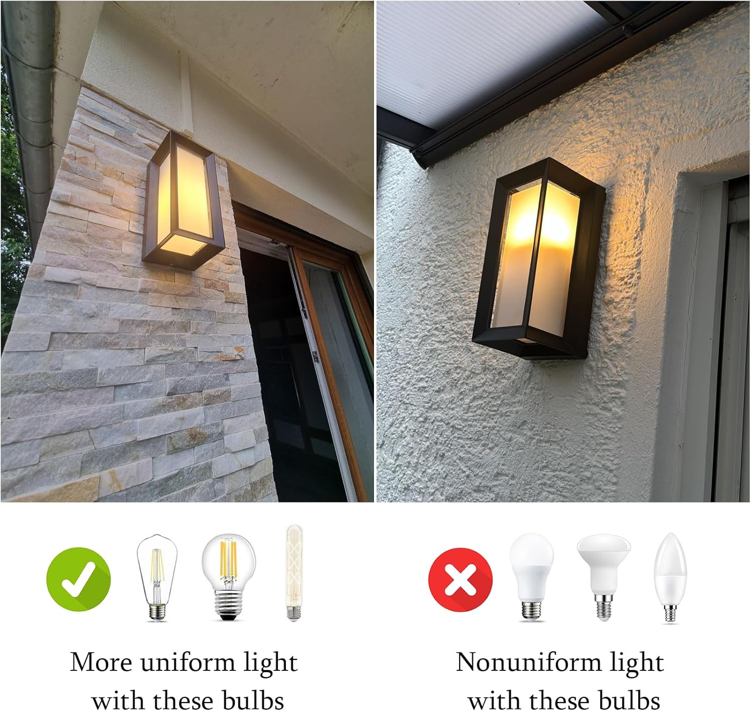 Klighten Applique da Parete E27 Esterno/Interno IP65 - immagine 3