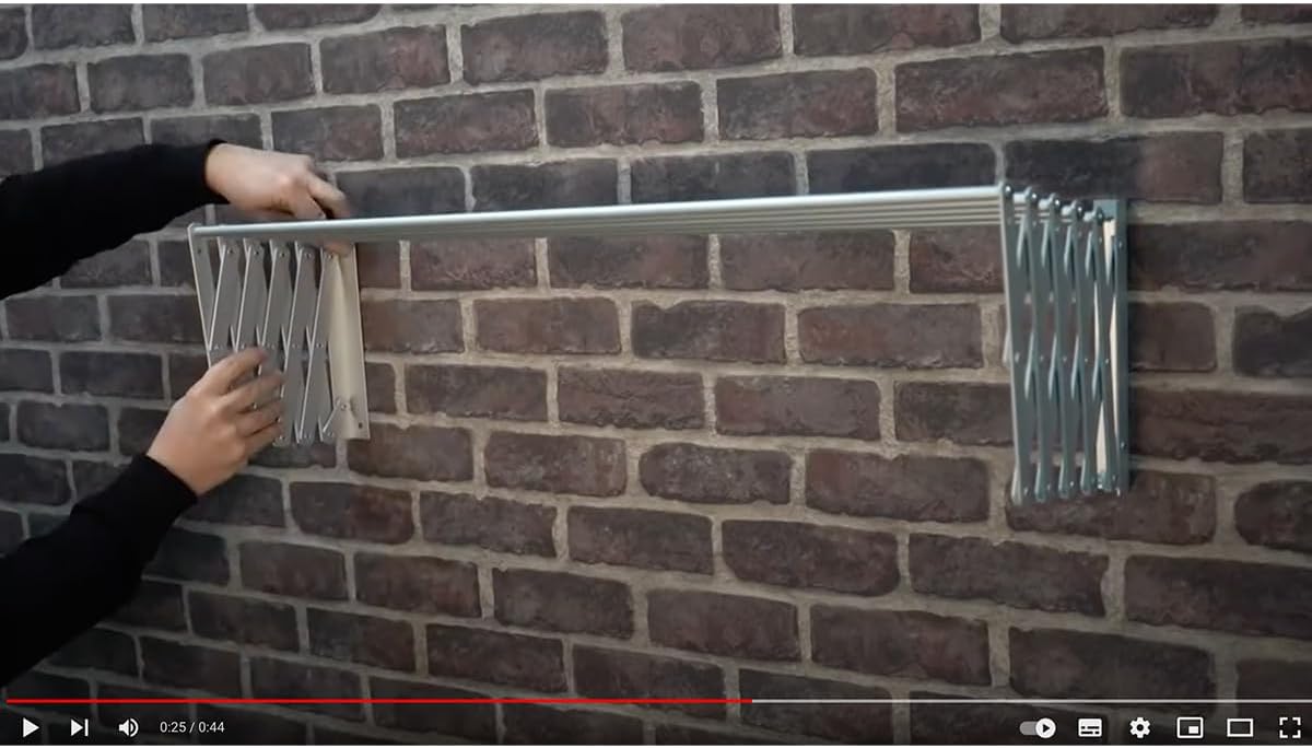 Amig - Stendibiancheria Estensibile da Parete - immagine 7