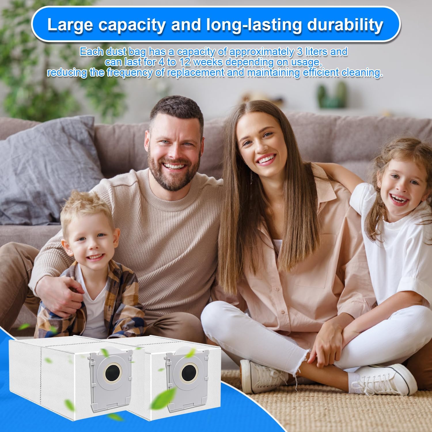 Sacchetti per Aspirapolvere DEEBOT (12 pezzi) - immagine 5