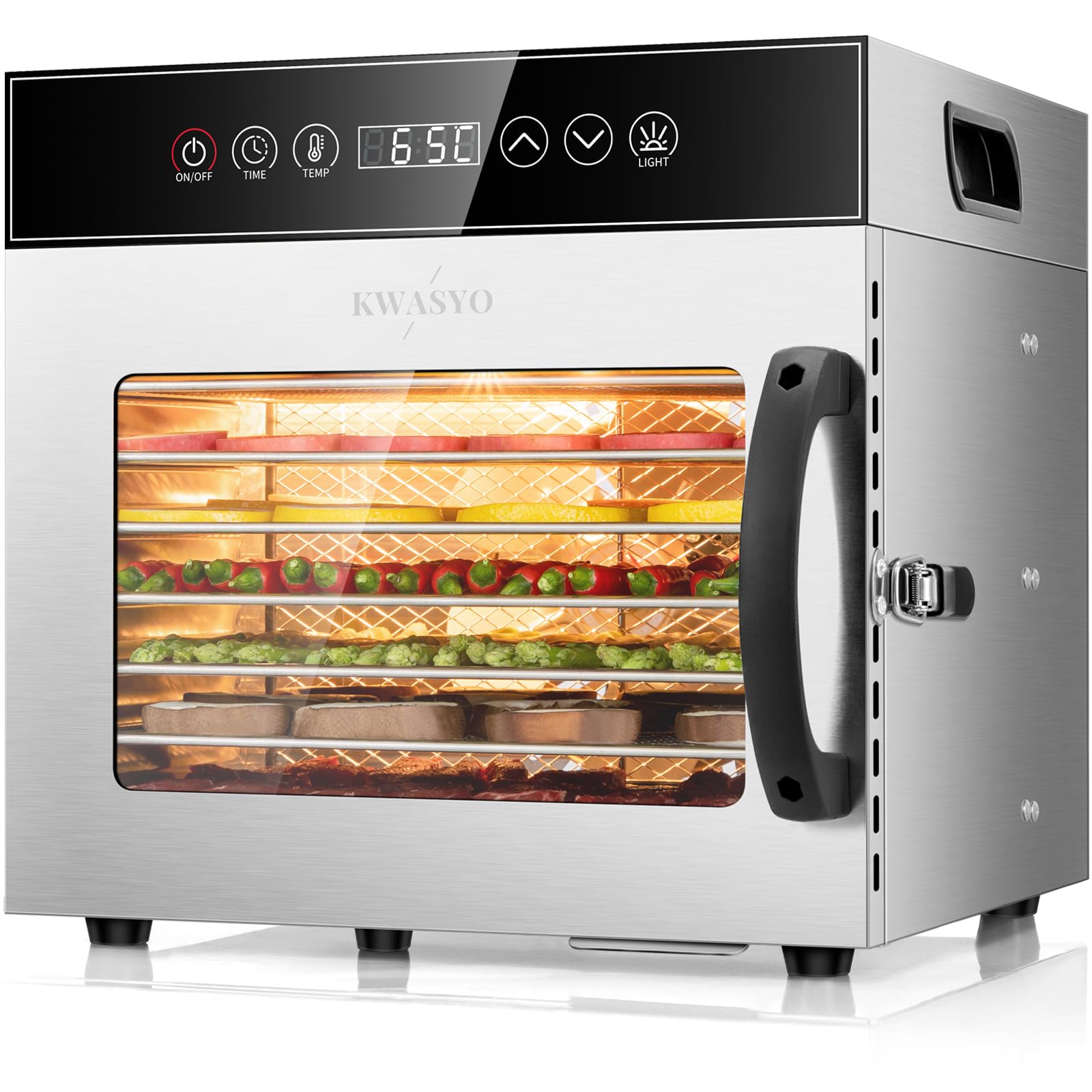 Kwasyo Essiccatore Professionale Inox 600W con 8 Piani