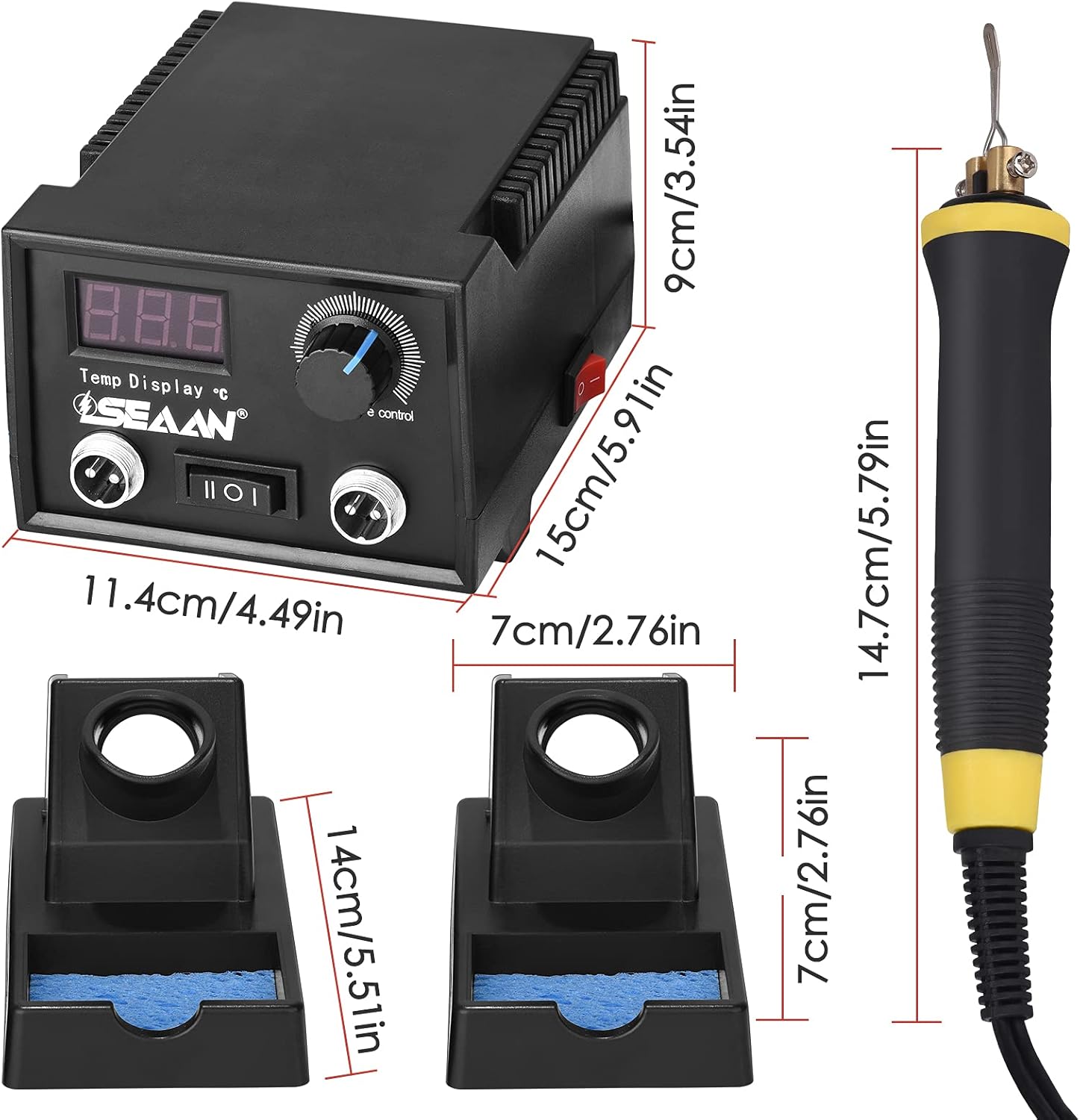 Aomdom Pirografo per Legno Professionale 60W - immagine 7