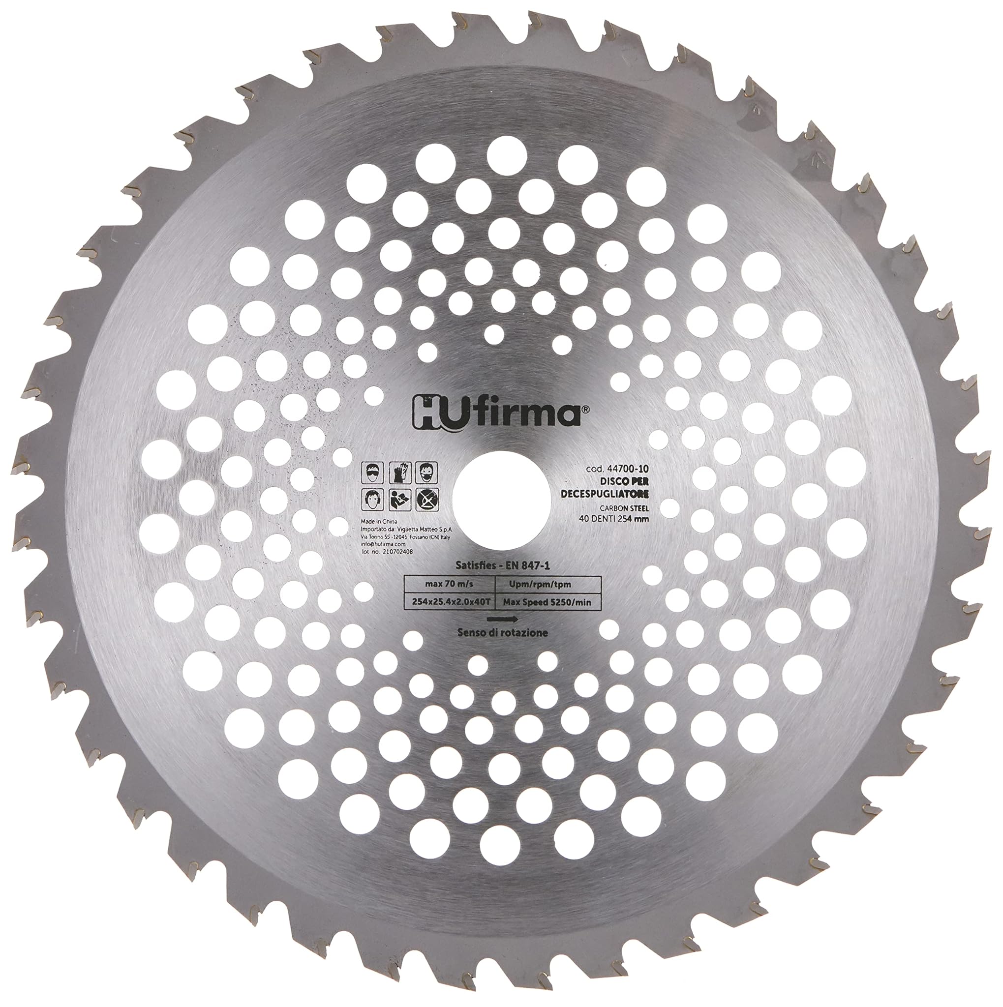 Dischi Decespugliatori Vigor, Carburo di tungsteno