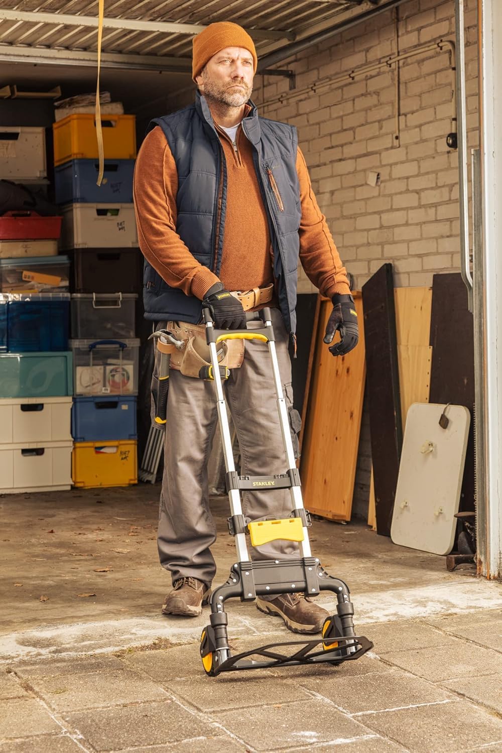 STANLEY Carrello Pieghevole, Argento, SXWTD-FT501 - immagine 7