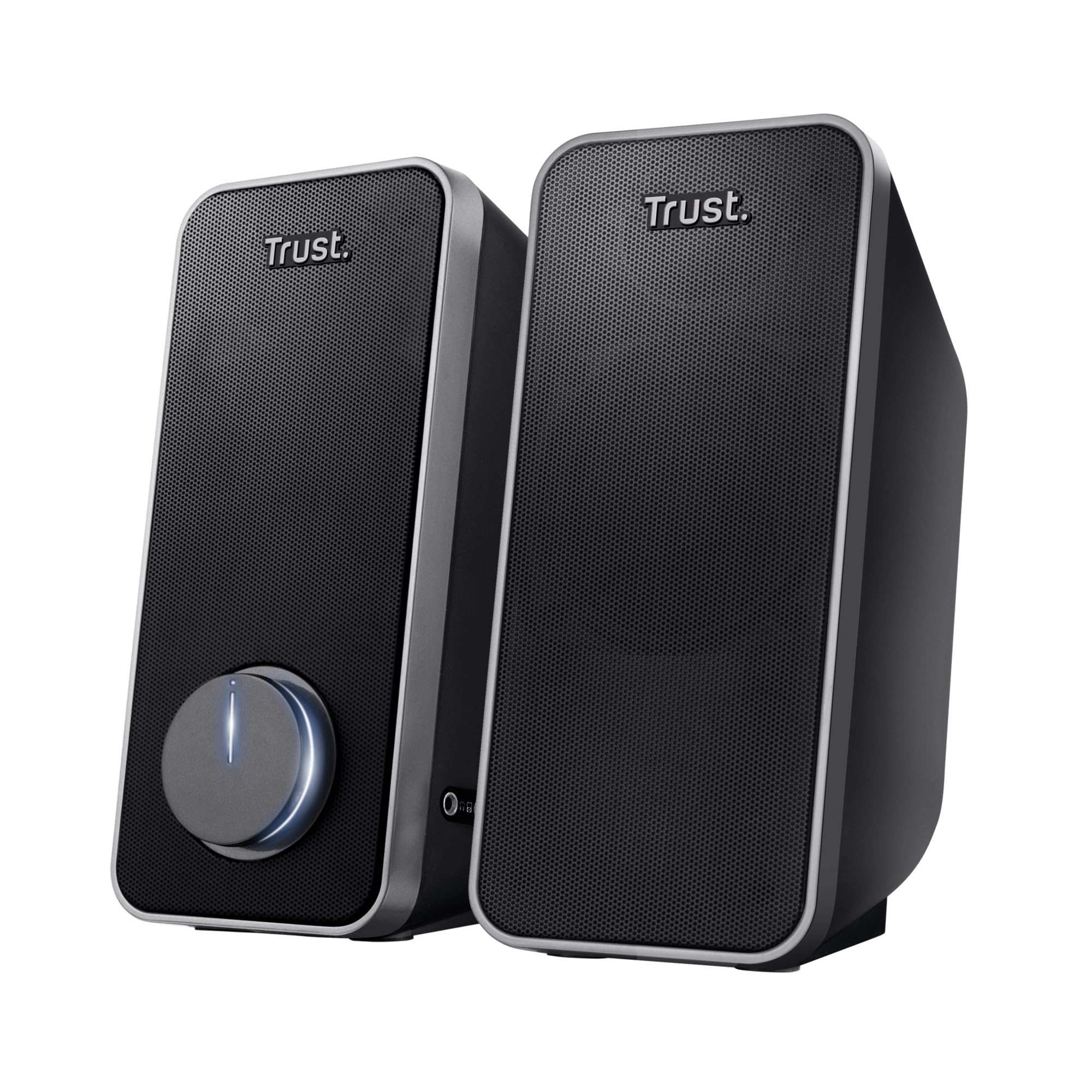 Trust arys standard - Casse PC 2.0 Stereo, Nero