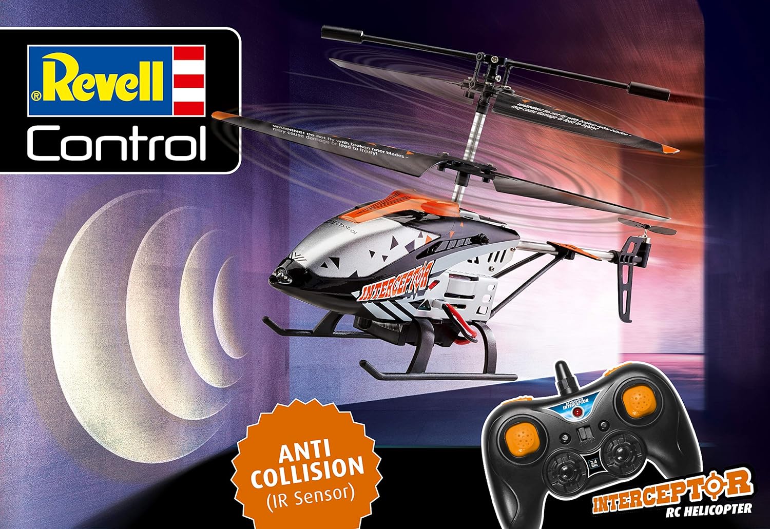 Revell Control 23817 - Elicottero Radiocomandato Interceptor - immagine 3