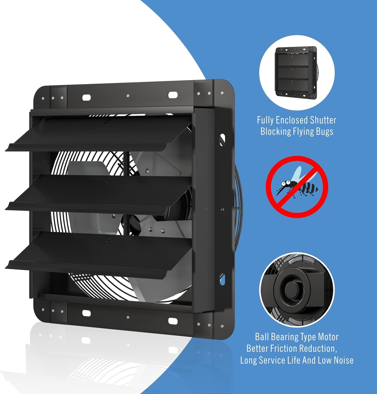 Aygrochy Ventola Aspirazione 300mm 1520 m³/h - immagine 4