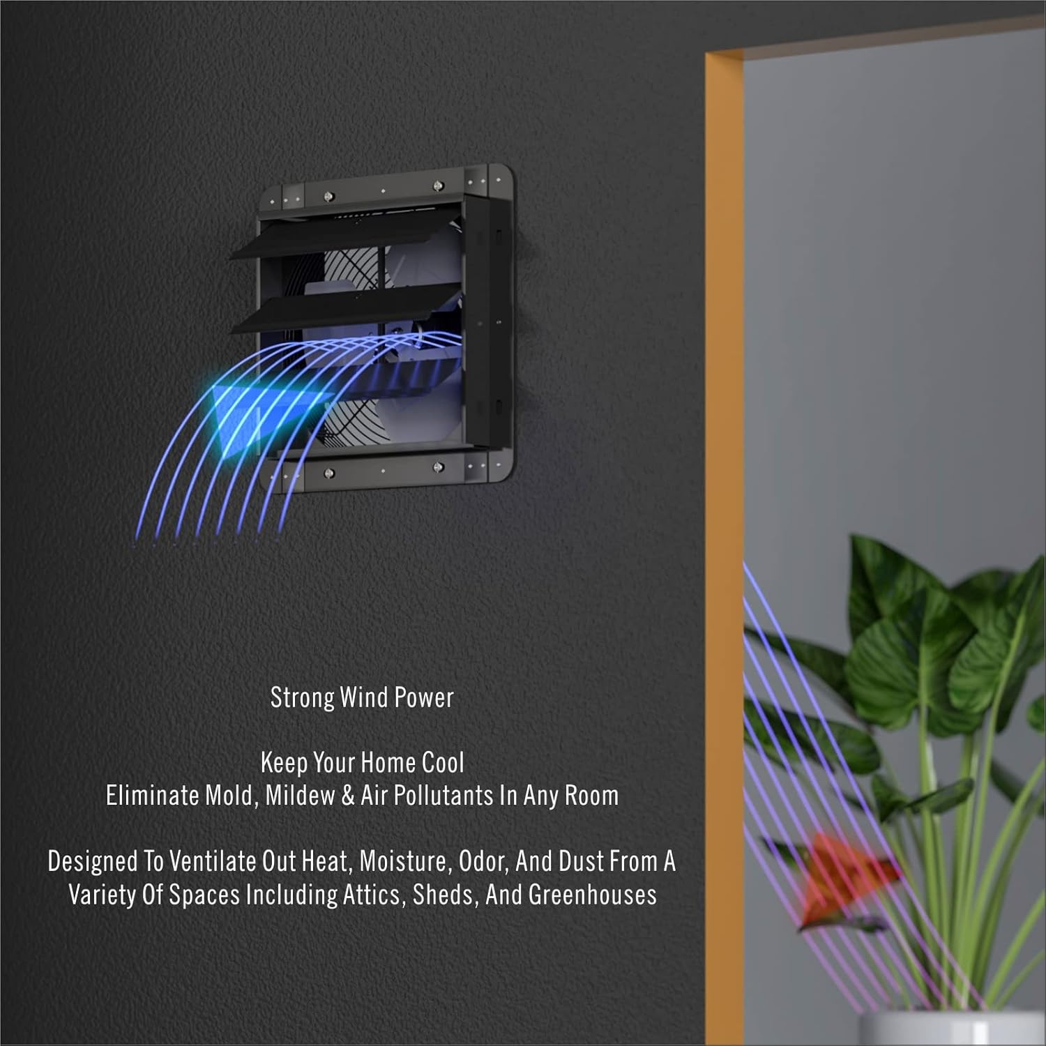 Aygrochy Ventola Aspirazione 300mm 1520 m³/h - immagine 5