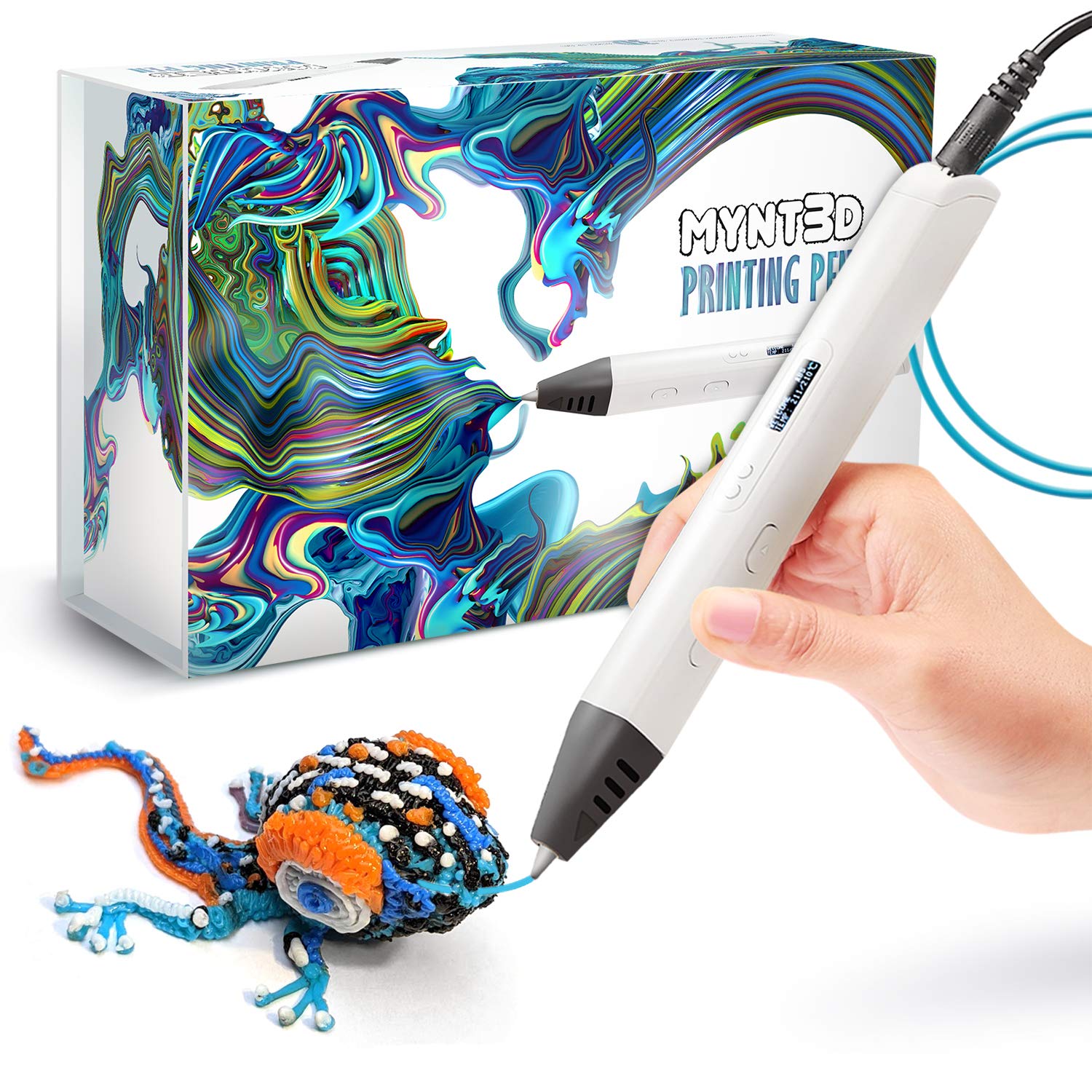 MYNT3D Penna 3D Professionale con Display OLED - immagine 1