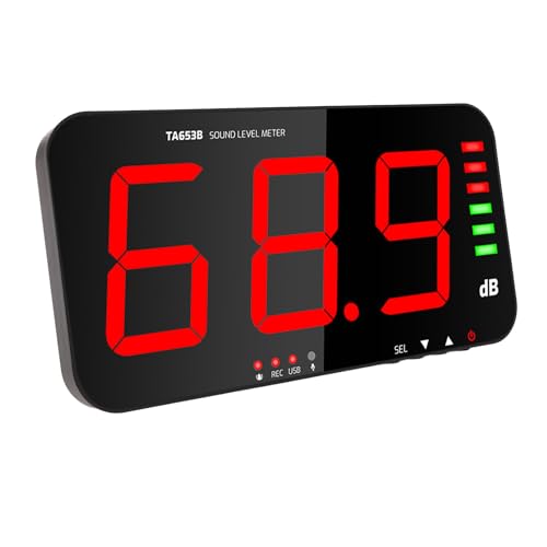 Misuratore di Livello Sonoro Digitale con Schermo LCD