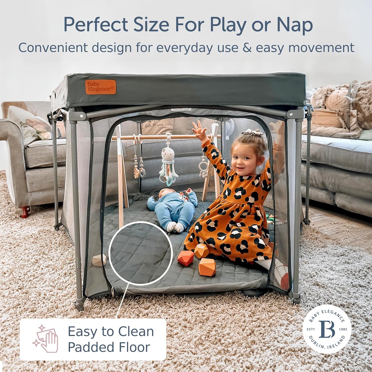 Baby Elegance Penna da gioco pieghevole - immagine 3