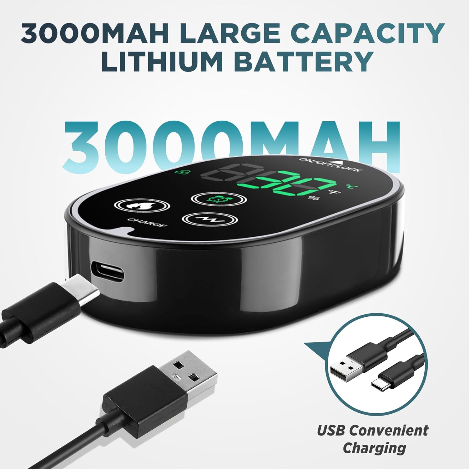 Ginocchiera Riscaldata Cordless per Ginocchia, Spalle, Gomiti - immagine 6