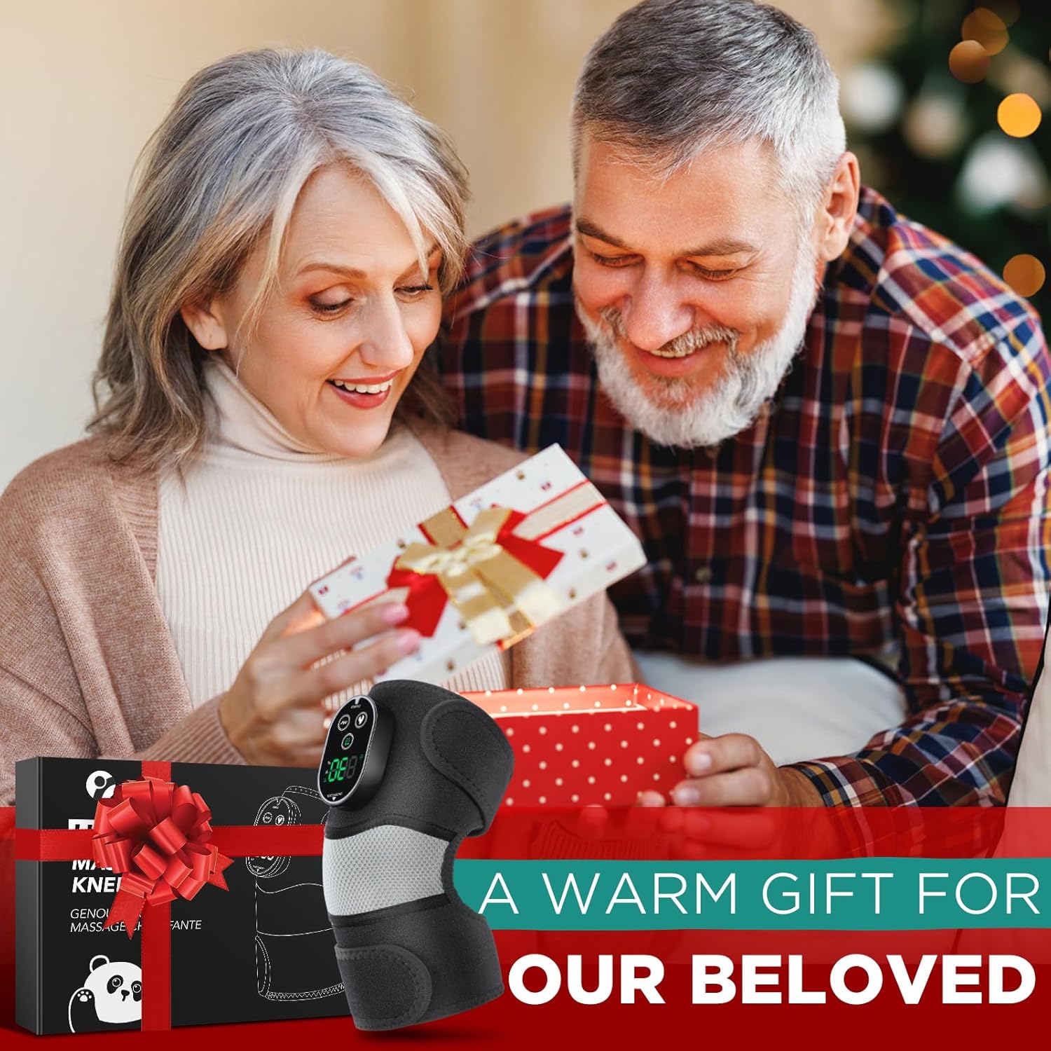 Ginocchiera Riscaldata Cordless per Ginocchia, Spalle, Gomiti - immagine 7