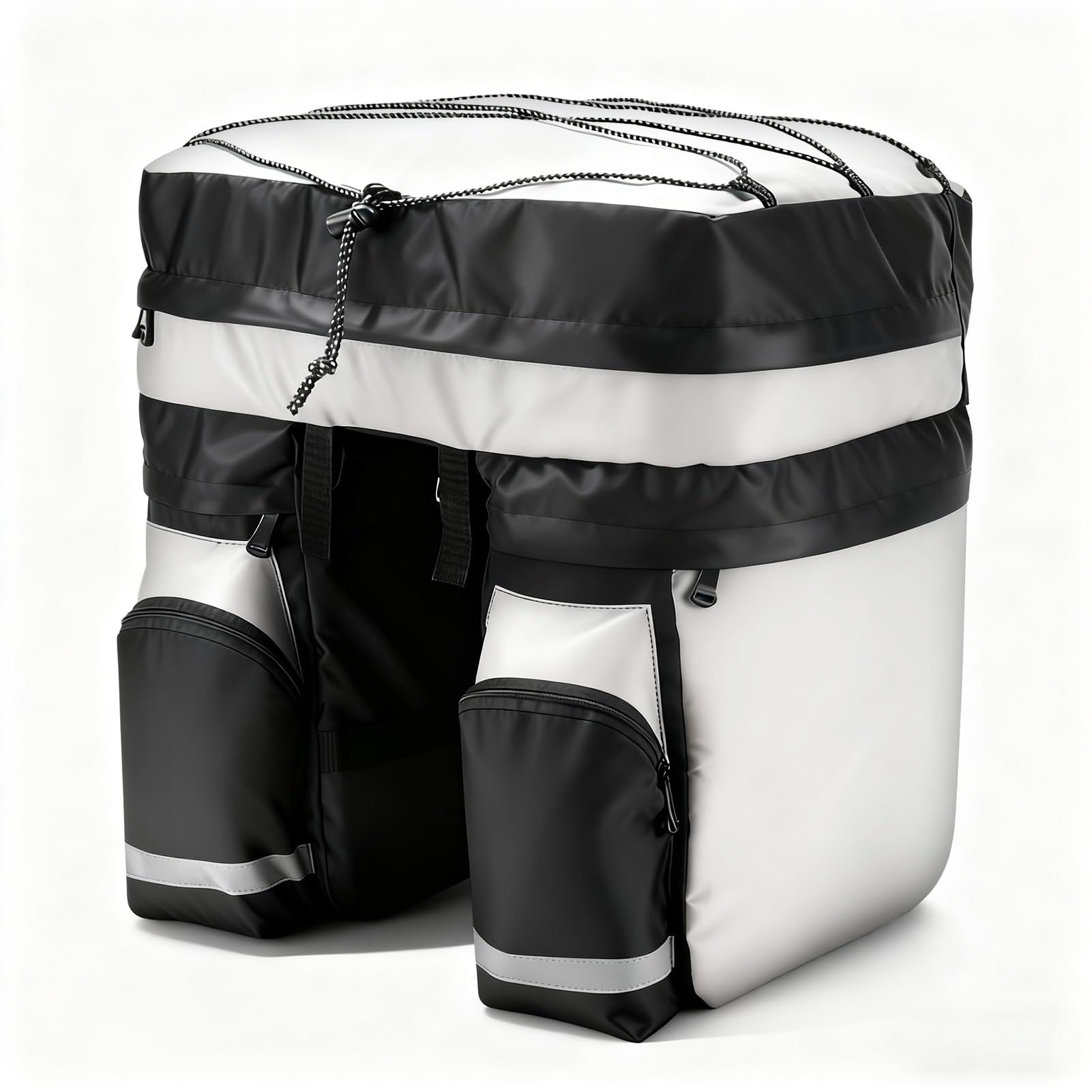 Borsa per Portapacchi Bici 60L Impermeabile 3 in 1