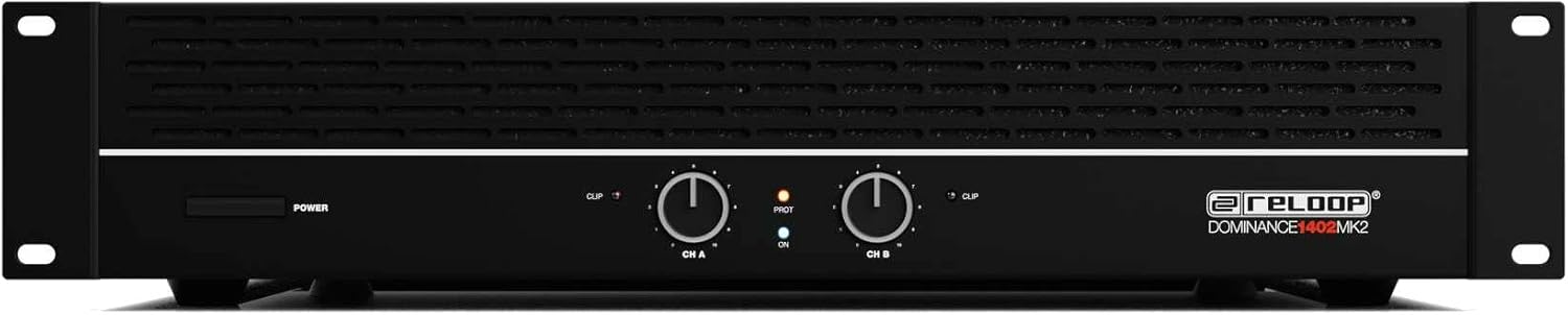 Reloop Dominance 1402 MK2 - Amplificatore Audio - immagine 3