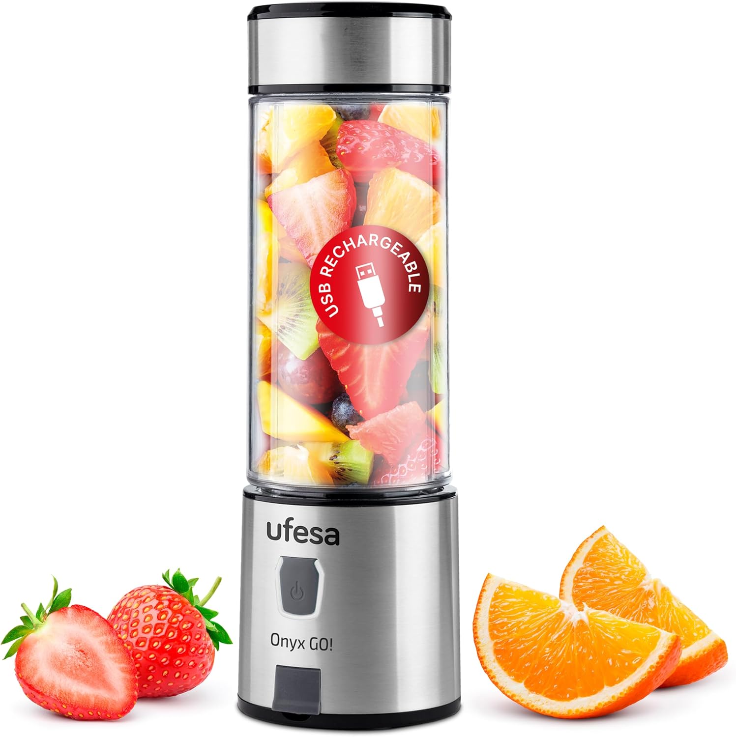 Ufesa Onyx Go! Frullatore Portatile 400ml