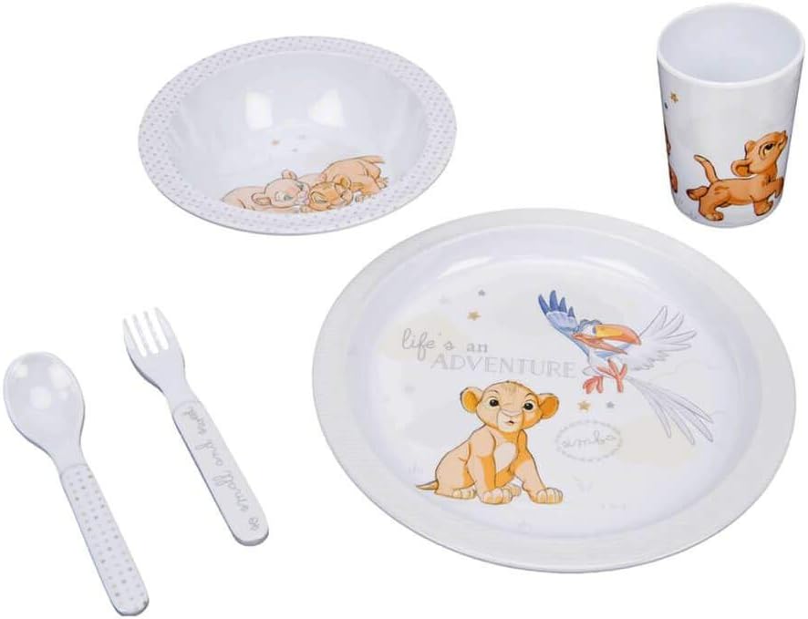 Disney Baby magico Beginnings Simba 5 pezzi Insieme di pranzo - immagine 2