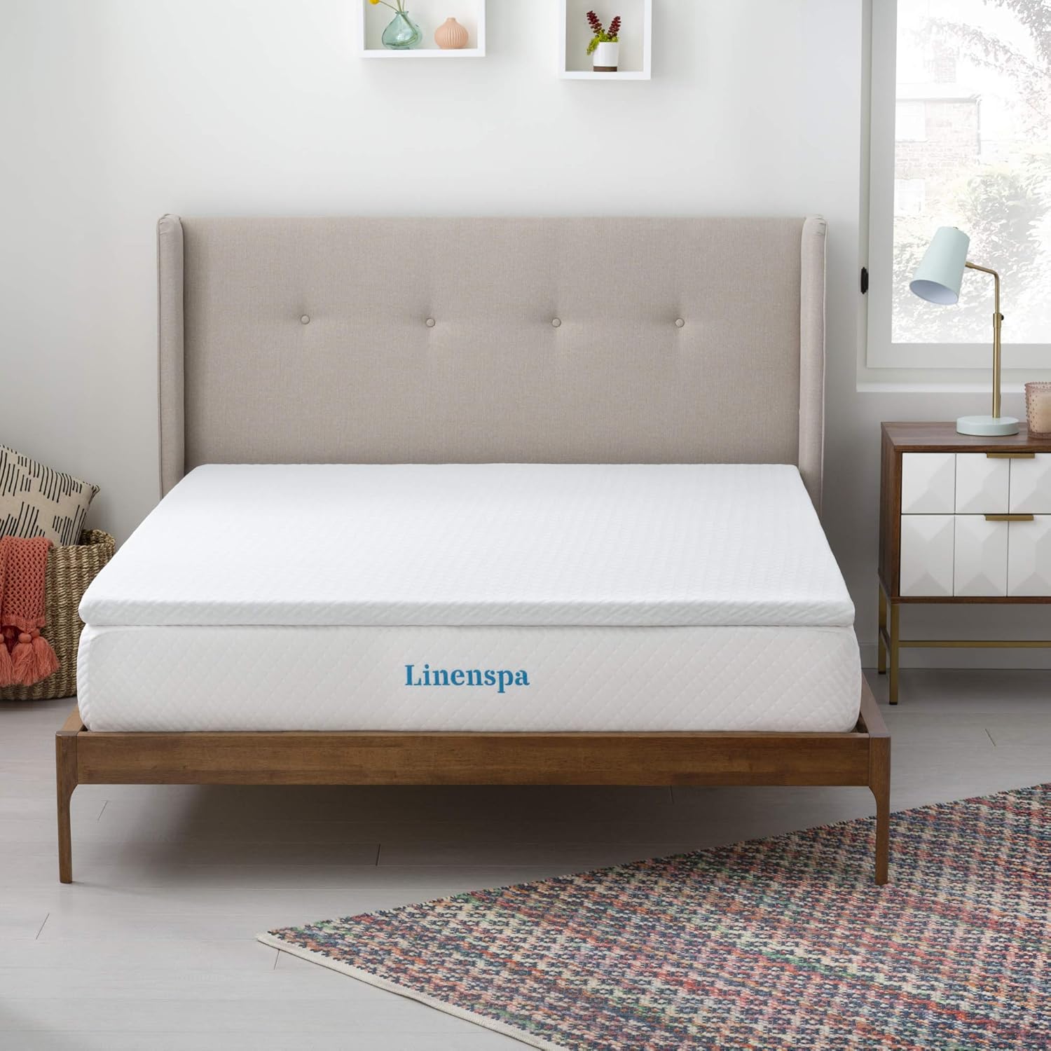Linenspa Topper Matrimoniale Memory Foam 5cm - immagine 1