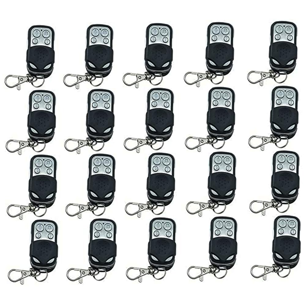 20 Telecomandi Universali per Cancello 433.92 MHz