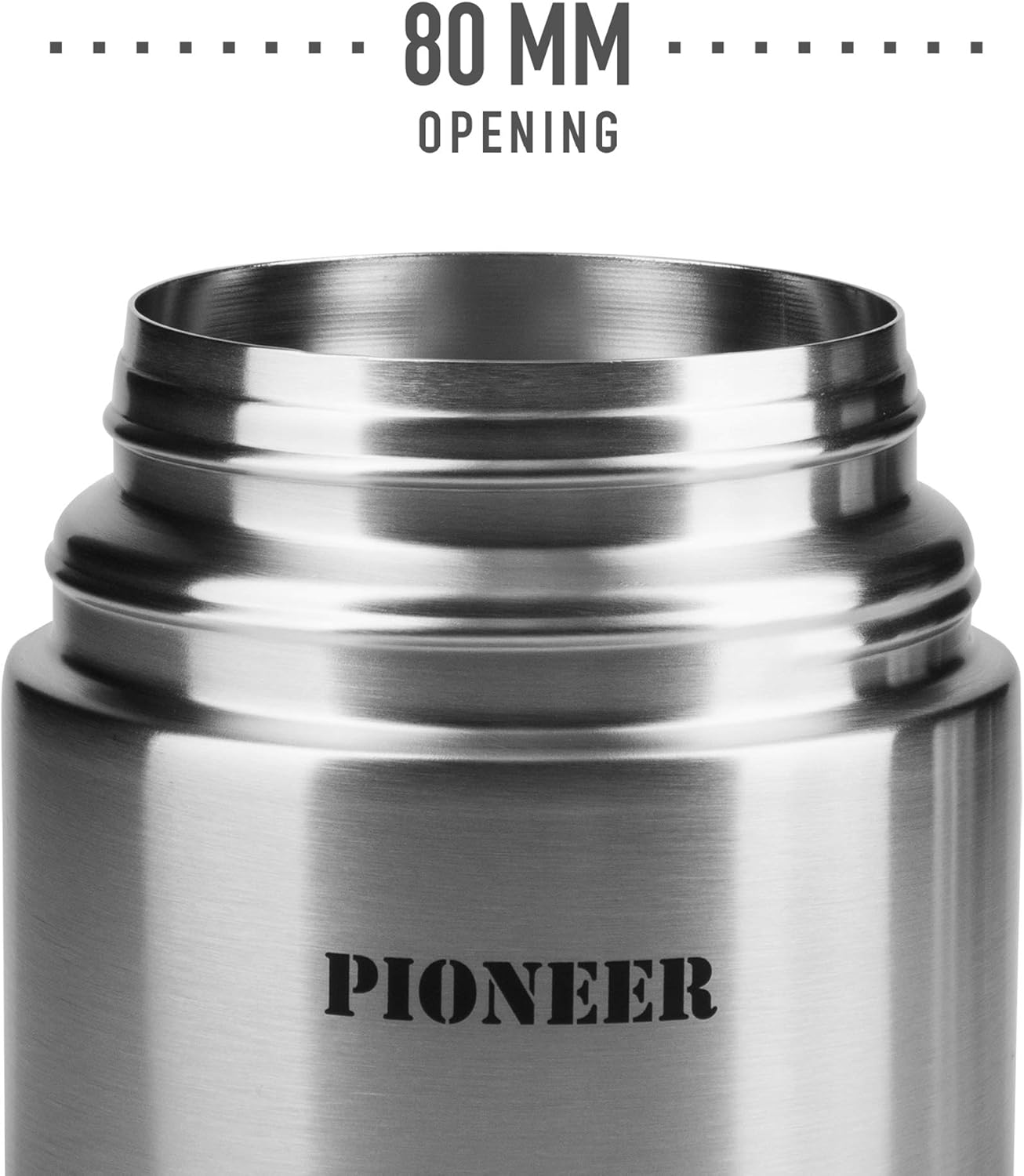 Pioneer Food Flask Thermos 700ml Acciaio Inox - immagine 3