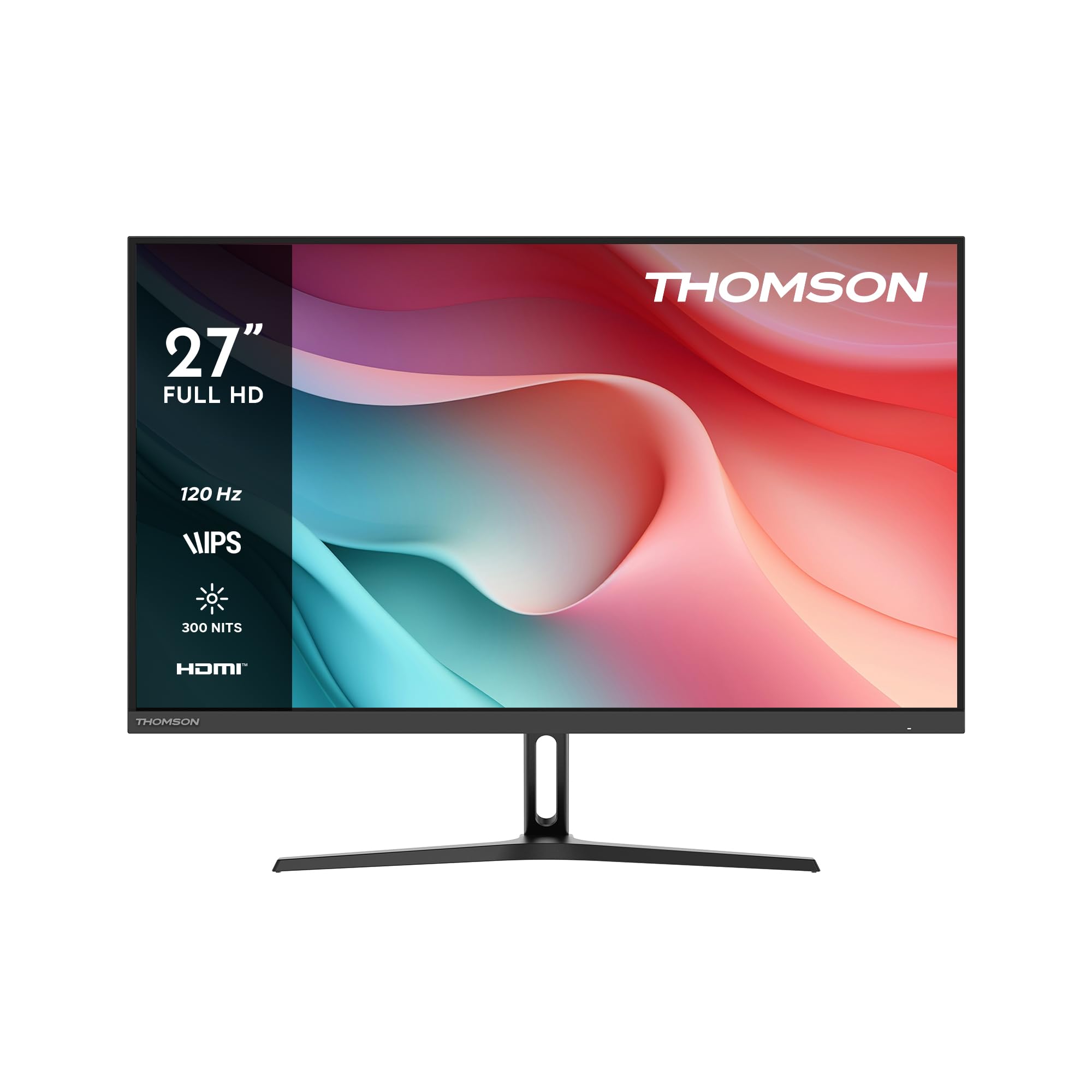 Thomson Monitor Business Full HD 27 Pollici 120Hz, Nero