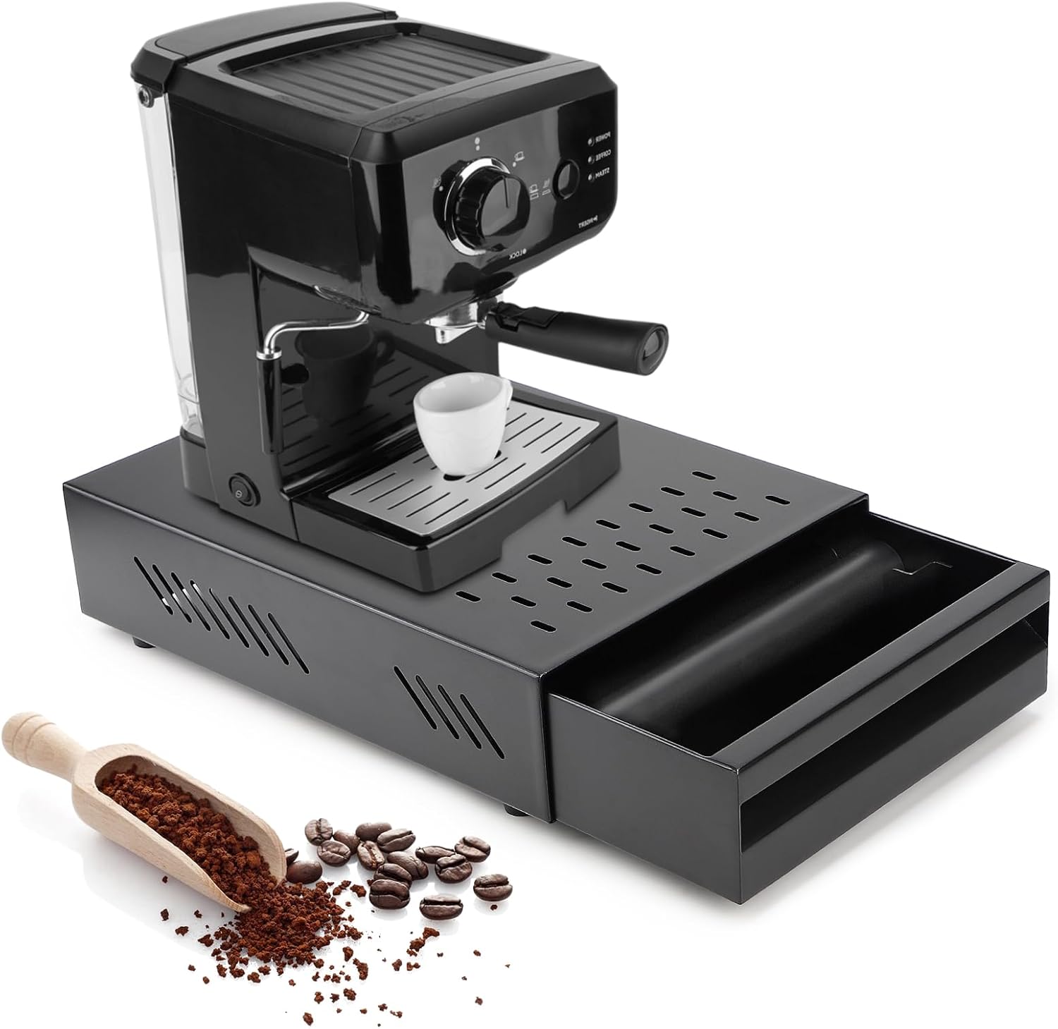 EFUTURETIME Knock Box Espresso Caffè in Acciaio Inox - immagine 1