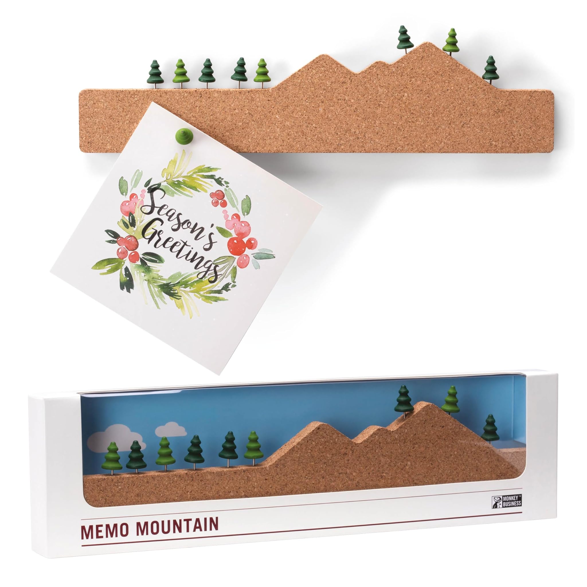 Monkey Business Memo Mountain - Striscia di Sughero