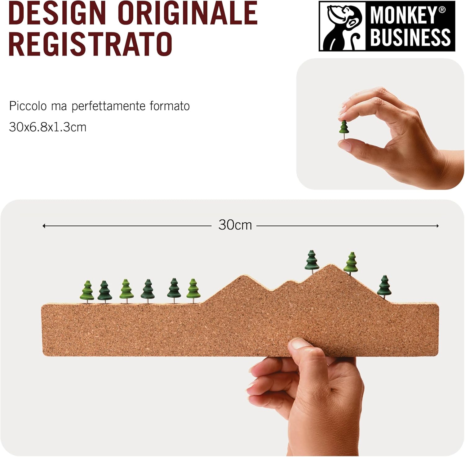 Monkey Business Memo Mountain - Striscia di Sughero - immagine 6