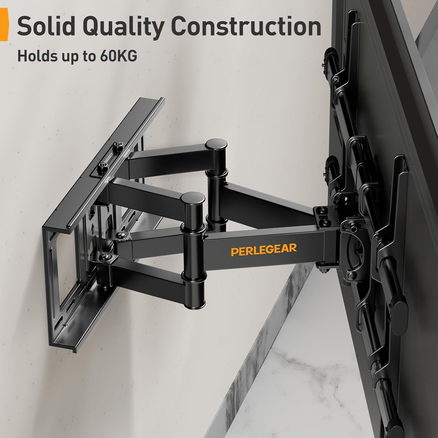 Perlegear Supporto da Parete per TV 37-84 pollici - immagine 3