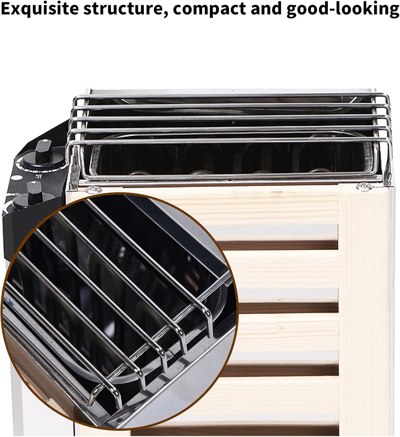 Stufa per Sauna 3.6KW in Acciaio Inossidabile - immagine 5