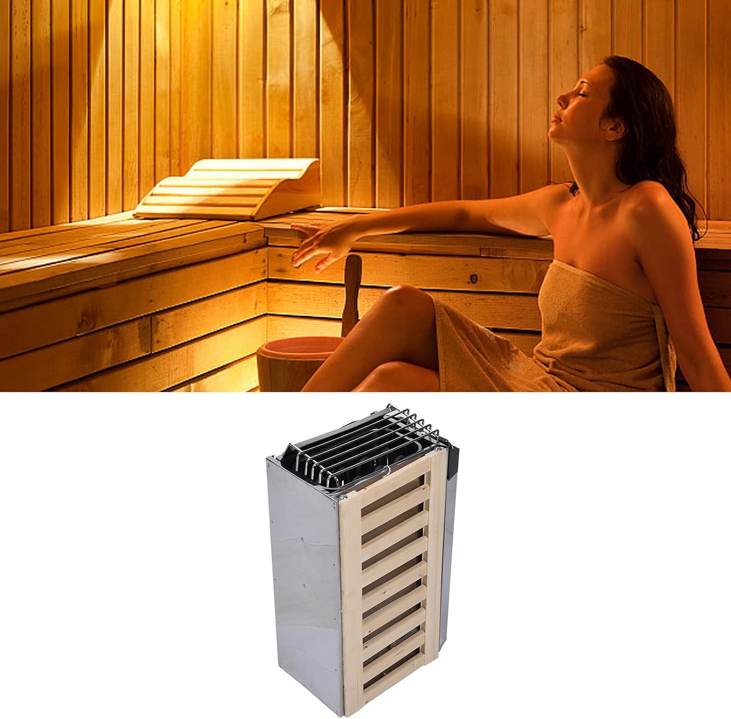 Stufa per Sauna 3.6KW in Acciaio Inossidabile - immagine 7
