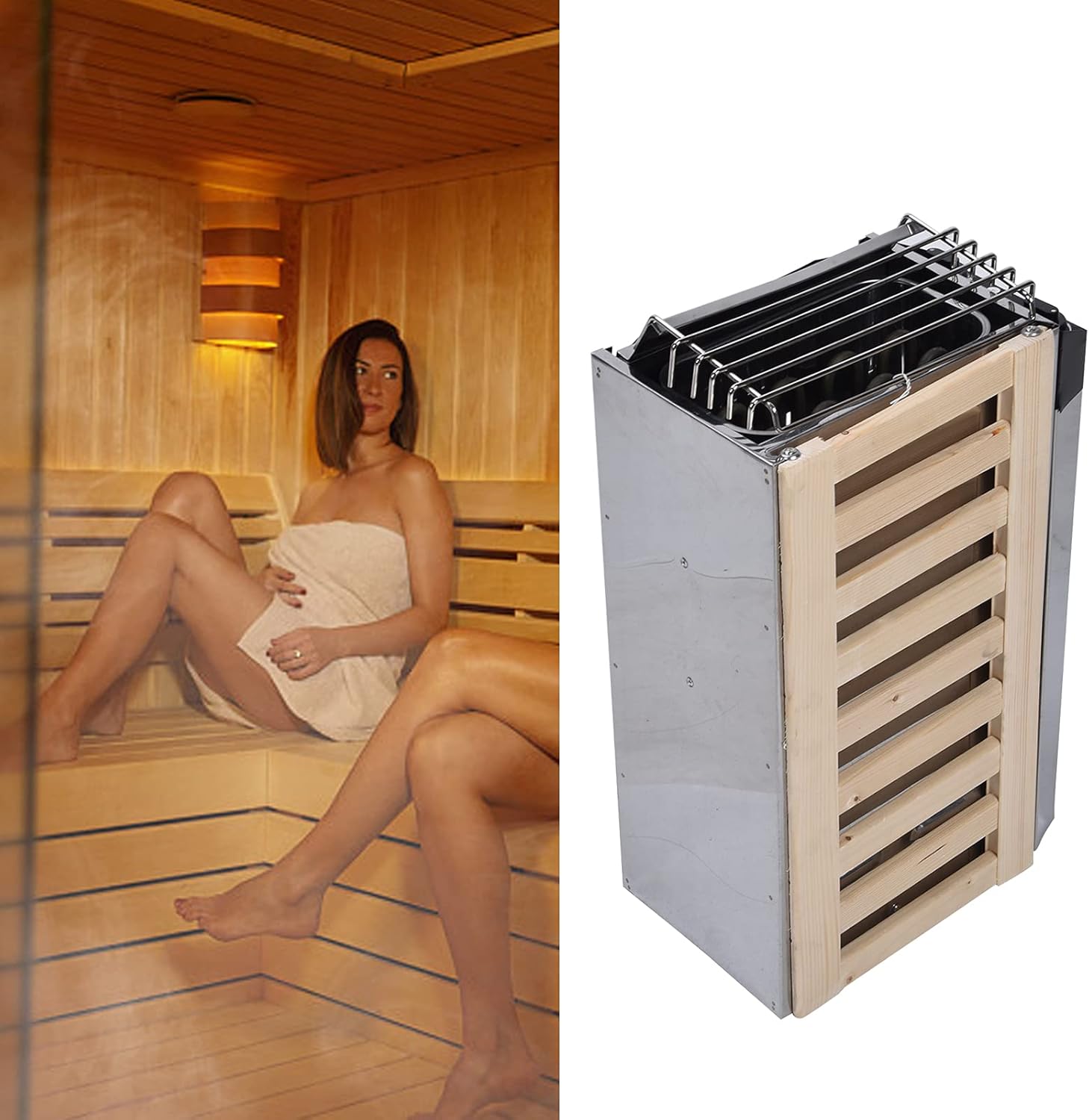 Stufa per Sauna 3.6KW in Acciaio Inossidabile - immagine 8