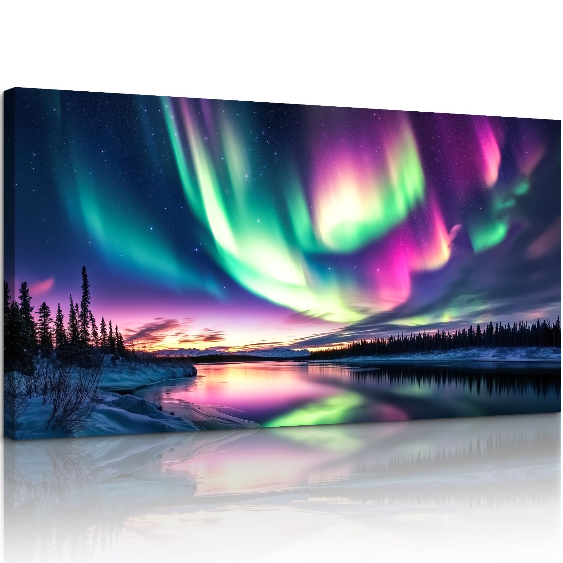 hyidecorart Quadro Moderno Soggiorno 73x146 cm Aurora