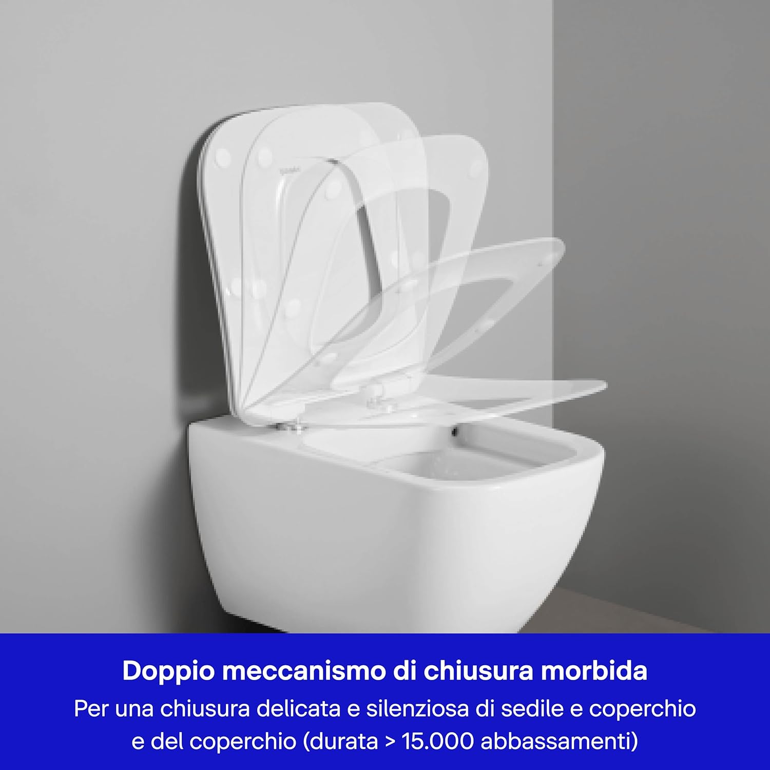 Duravit Sedile WC Universale Ovale, Bianco - immagine 4