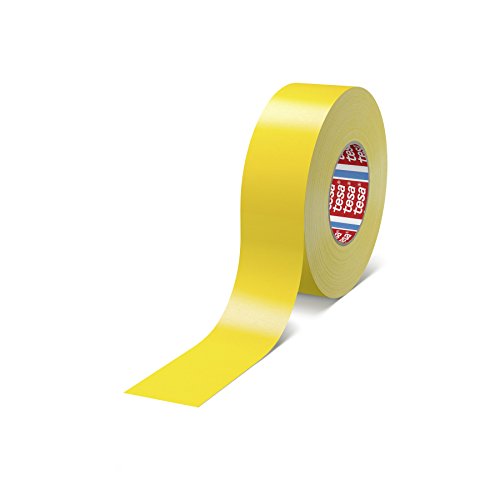 Tesa T46511950GE 4651 Premium nastro adesivo 50 m x 19 mm, giallo