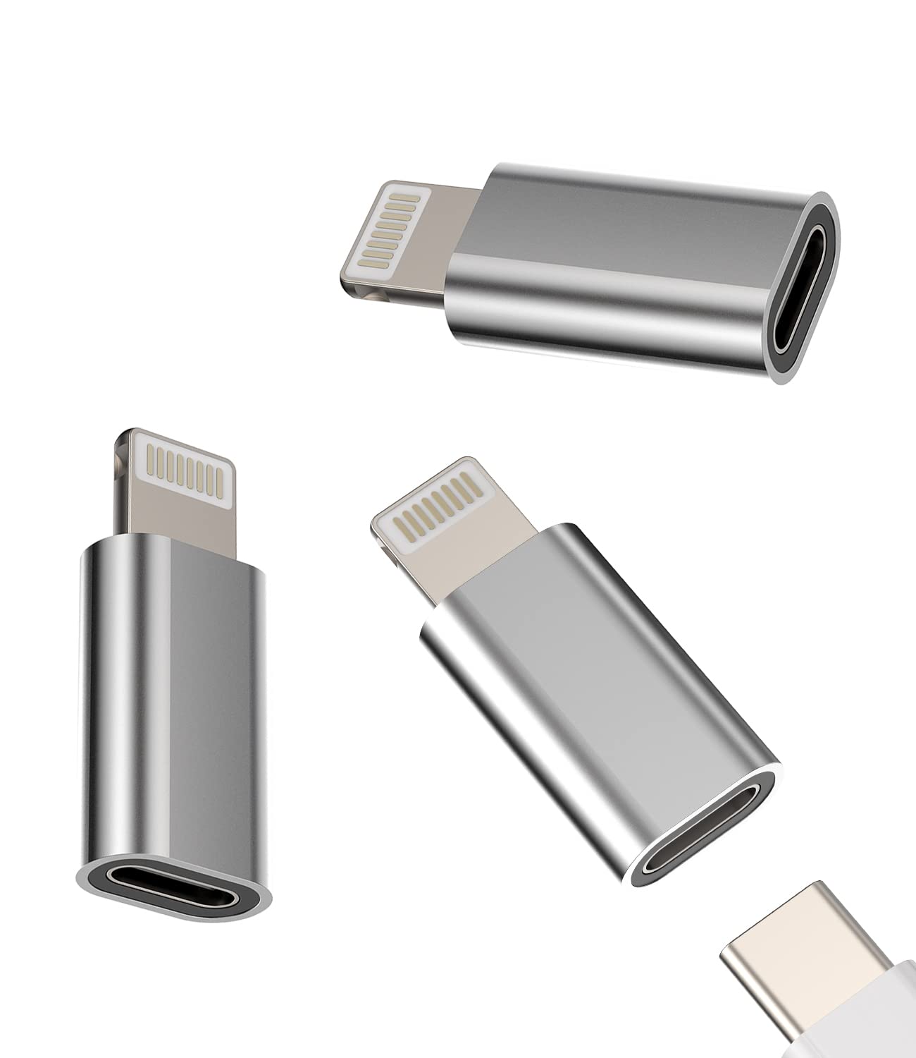 Adattatore USB-C a Lightning Jack (3 Pack)