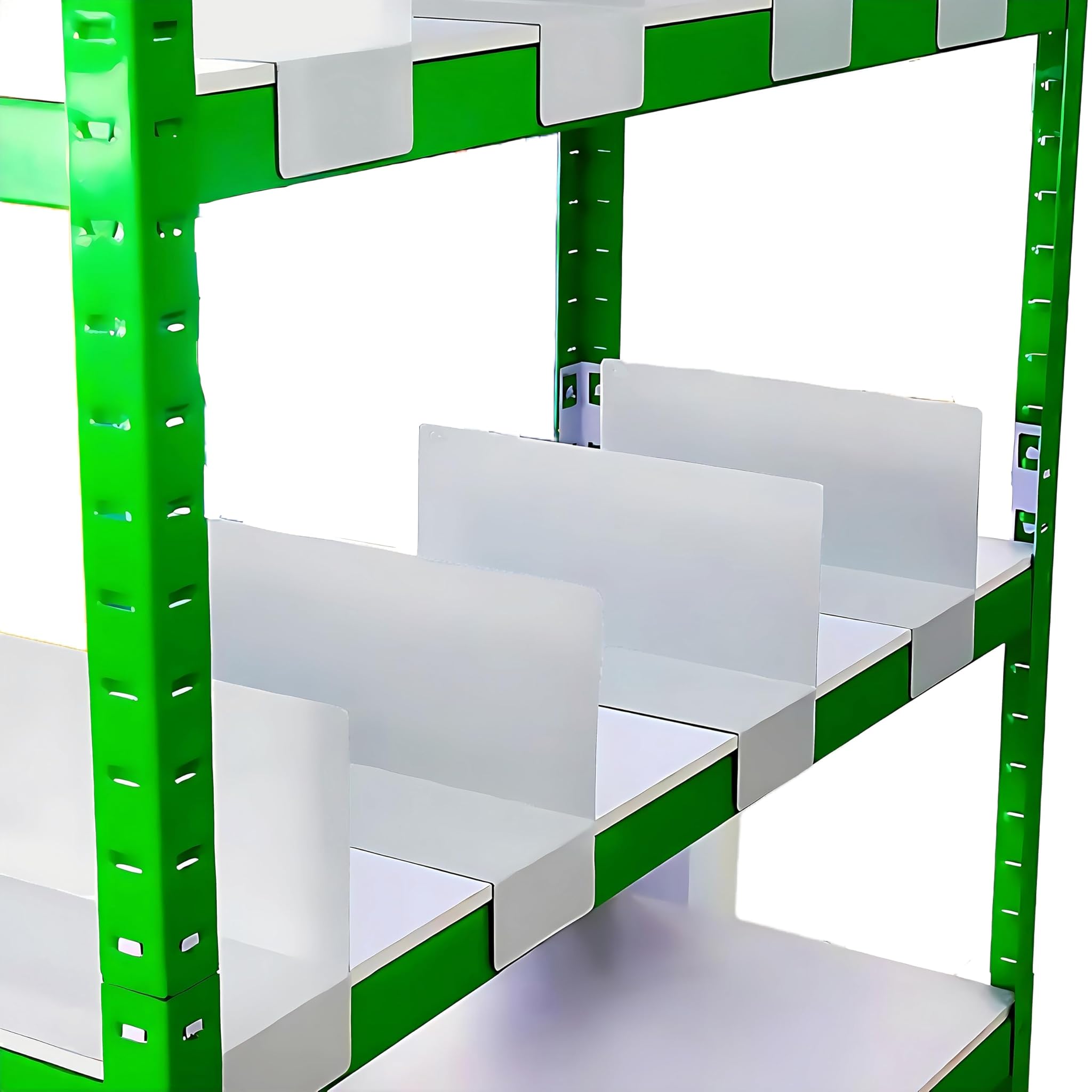 Divisori per Ripiani Porta Etichette Adesive 30x12cm 1mm