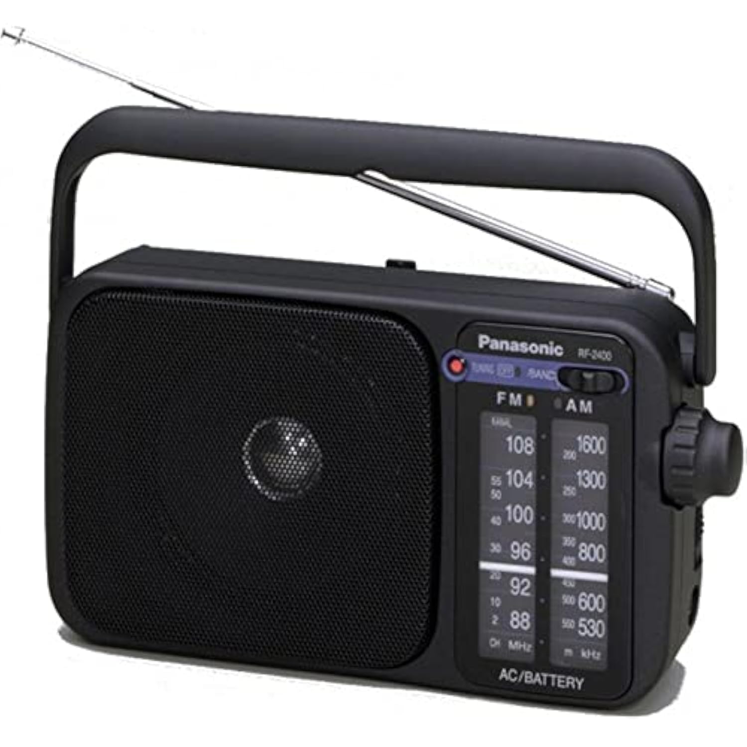 Panasonic K 2400deg RF Radio Portatile, Nero