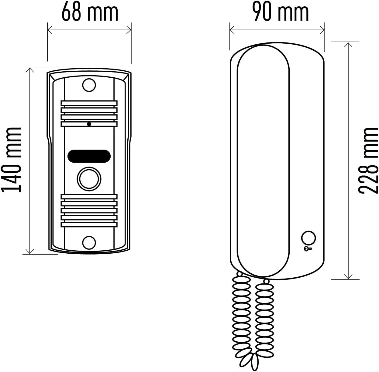 EMOS Set Citofono Audio da Parete - immagine 3