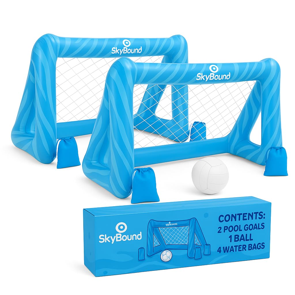 SkyBound - 2 Porte Gonfiabili per Bambini con Pallone