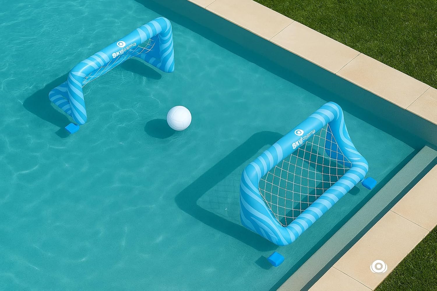 SkyBound - 2 Porte Gonfiabili per Bambini con Pallone - immagine 4